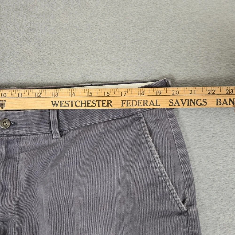 Vintage Polo Ralph Lauren Prospect Shorts Mens 40 Chino Cotton Twill Blue Faded